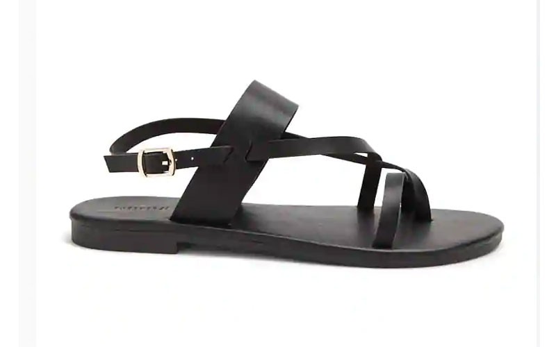  Crisscross Ankle-Strap Sandals