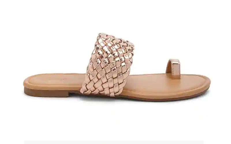 Braided Thong Womens Sandals