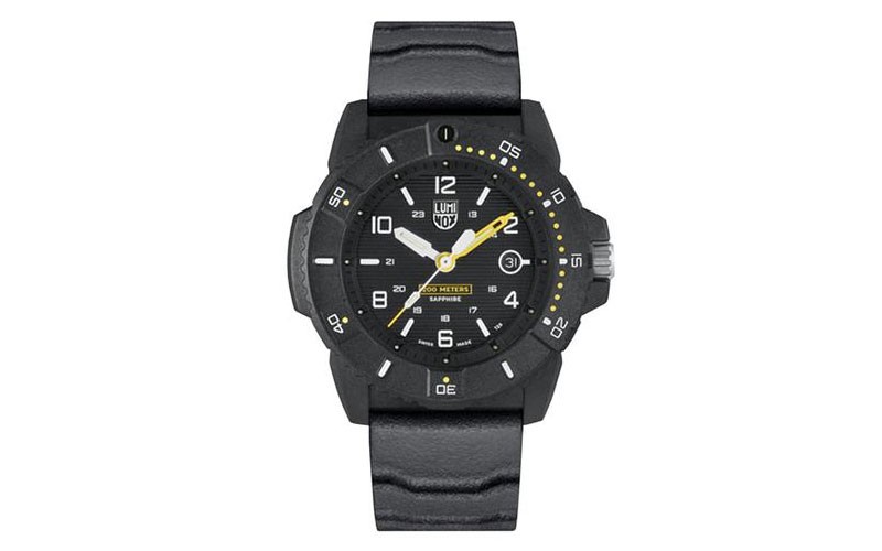 Luminox Navy Seal Mens Carbonox Black Dial Rubber Strap 200M 45mm