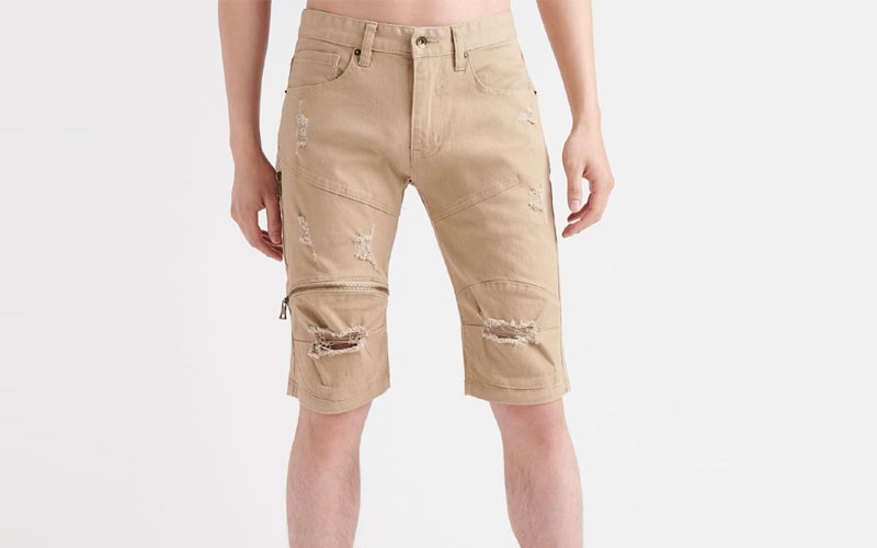 Decibel Zip Knee Twill Short For Mens