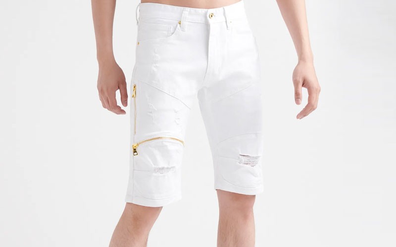 Decibel Zip Knee Twill Short For Mens