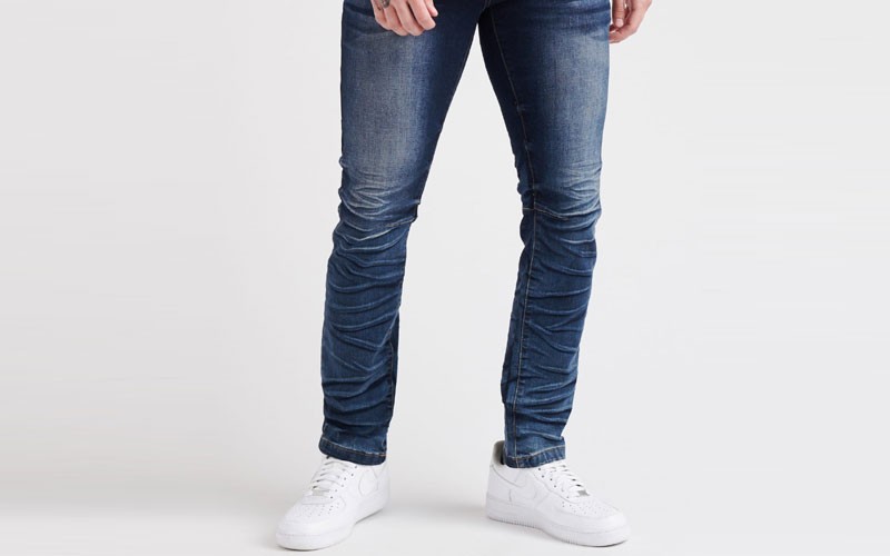 Decibel Slim Tapered 3D Jeans For Mens
