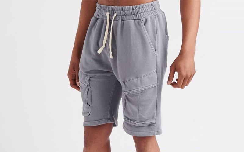 Decibel Drawstrings Cargo Shorts For Mens
