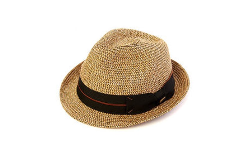 Scala Tweed Braided Fedora