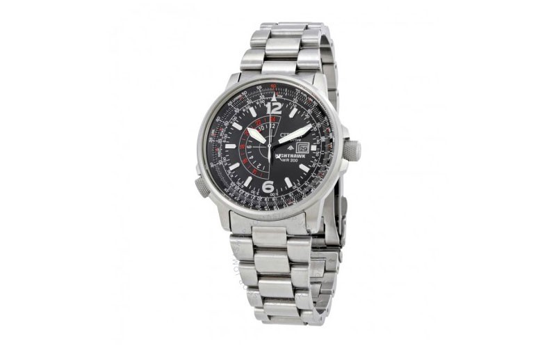 Citizen Nighthawk Eco-Drive Pilot Watch Mens Watch