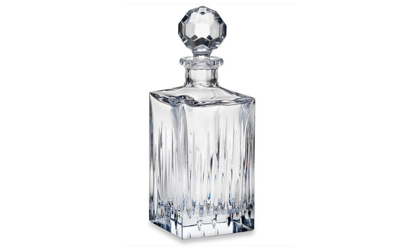 Reed & Barton Soho Crystal Square Decanter