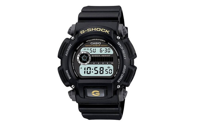 Casio Mens G-Shock Classic Core - Positive Digital Display - Rubber Strap