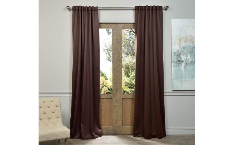 Java Pole Pocket Room Darkening Curtain