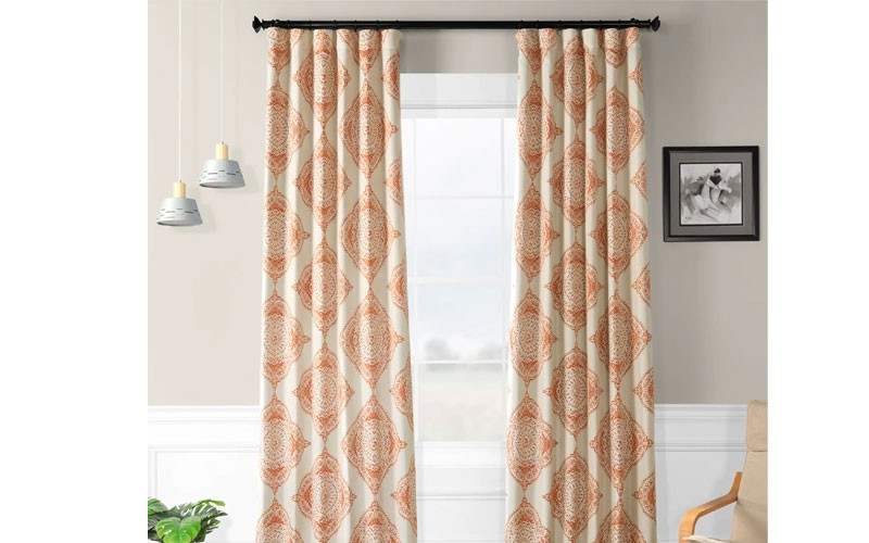 Java Pole Pocket Room Darkening Curtain