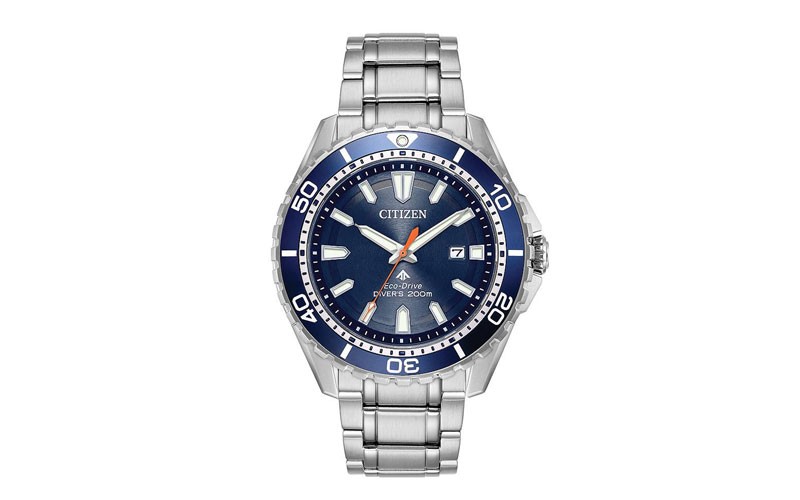 Citizen Eco-Drive Promaster Diver ISO Compliant - Blue Dial - Steel Bracelet