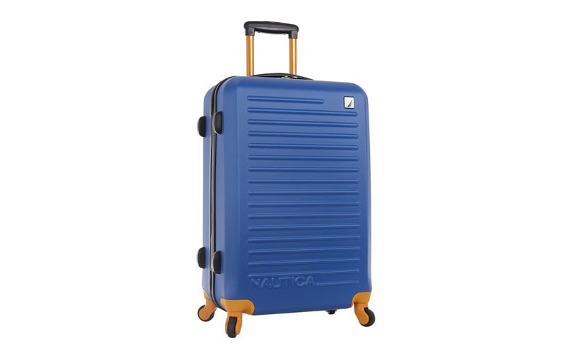 Nautica Tide Beach Carry On 21 Inch Hardside Spinner Suitcase