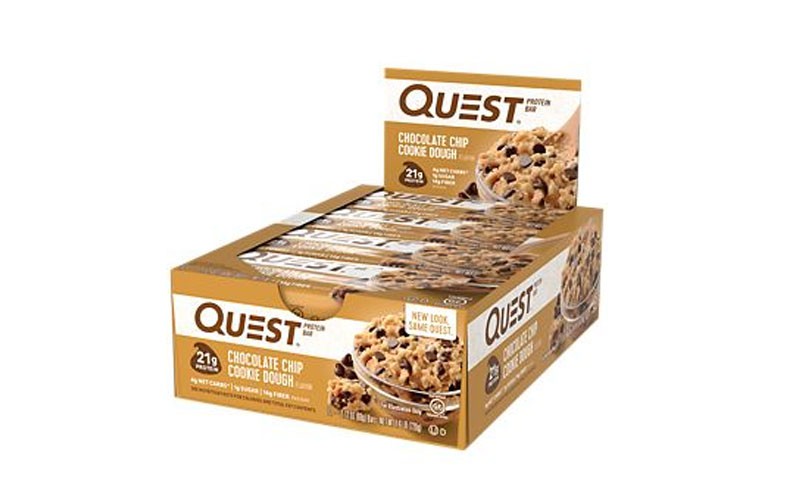 Quest Protein Bar Chocolate Chip Cookie Dough 