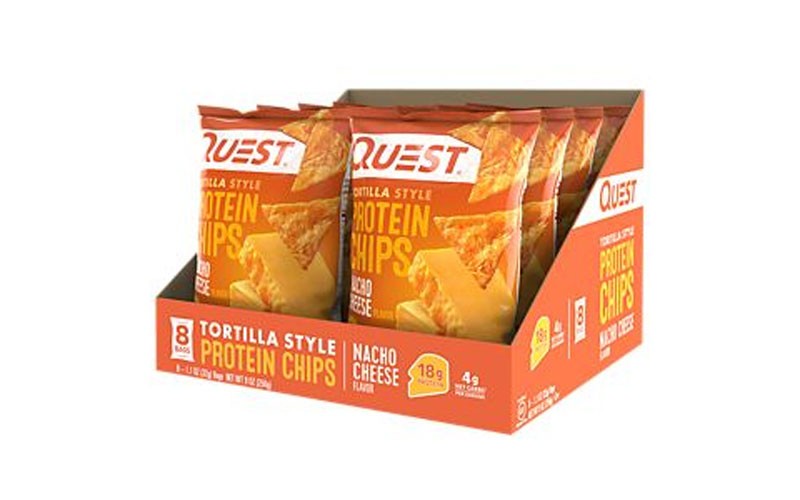 Quest Tortilla Style Protein Chips Nacho Cheese 
