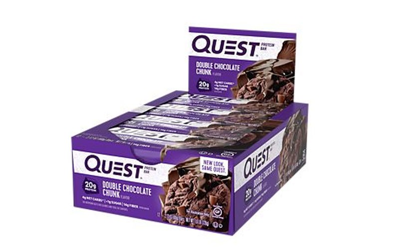 Quest Protein Bar Double Chocolate Chunk (12 Bars)