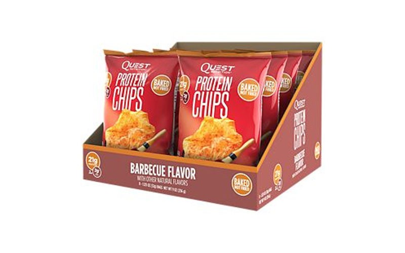 Quest Protein Chips Barbecue (8 Bags)