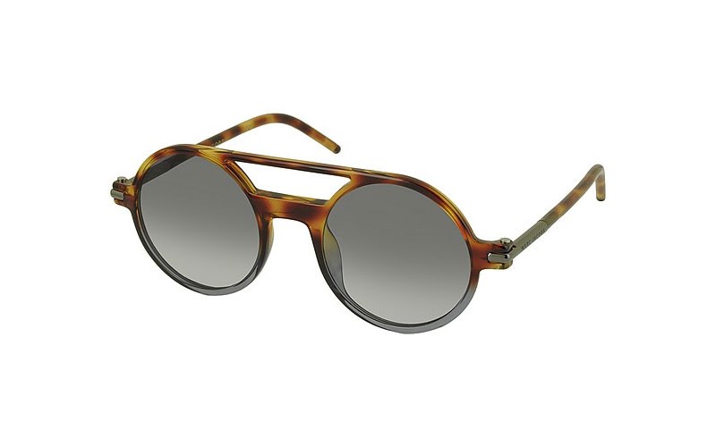 Marc Jacobs 45/S Acetate Round Aviator Womens Sunglasses