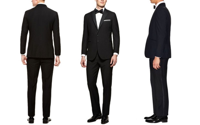 Verno Mens Notch Lapel Tuxedos in Classic or Slim Fit