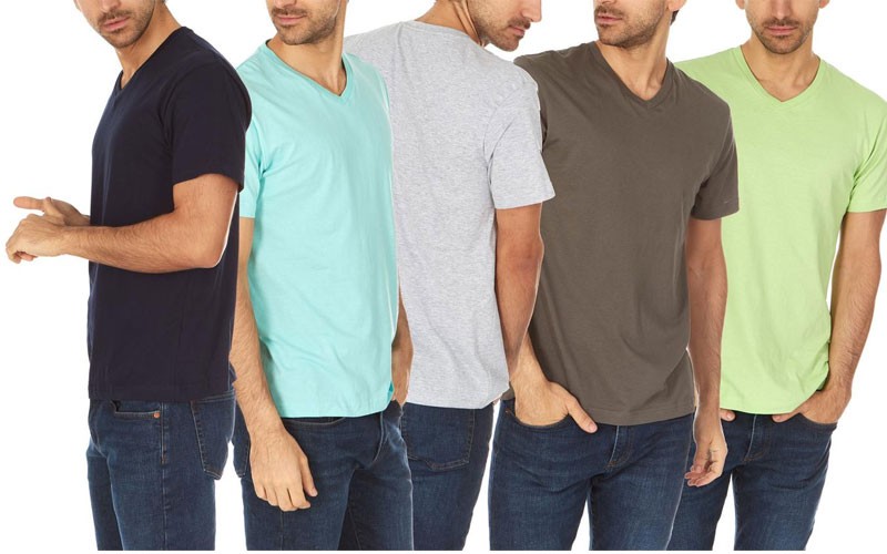 Mens Super Soft V-Neck Tees