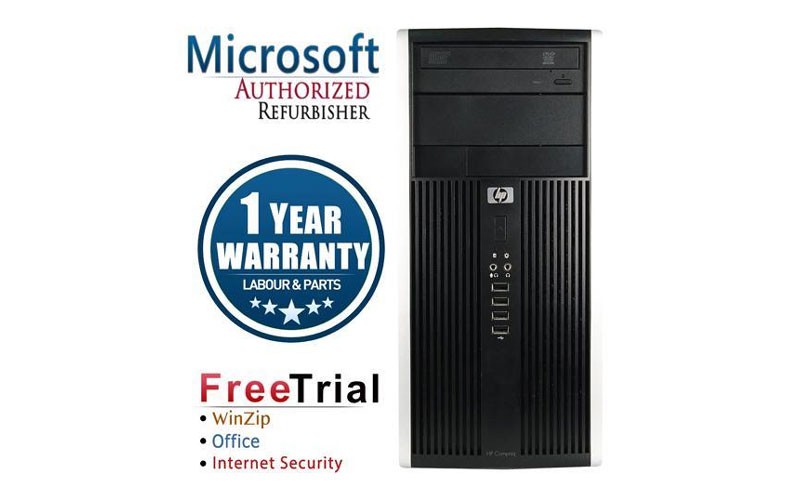 Refurbished HP 6200 PRO Tower Intel Core i5 2400 3.1G / 8G DDR3 / 240G SSD+2TB