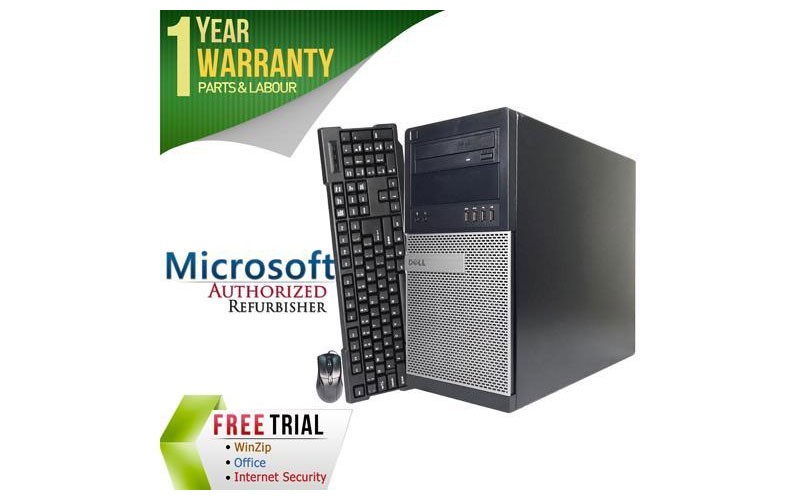 Dell Desktop Computer OptiPlex 9020-Tower Intel Core i5 4570 (3.20 GHz) 16 GB