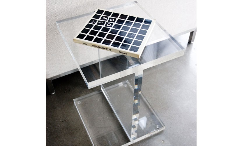 IBeam Acrylic Table