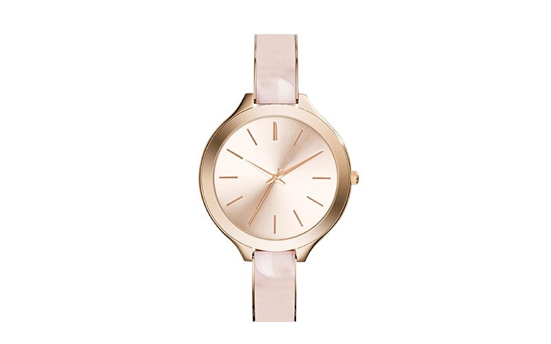 Womens Adrienne Vittadini Rose Gold Watch 