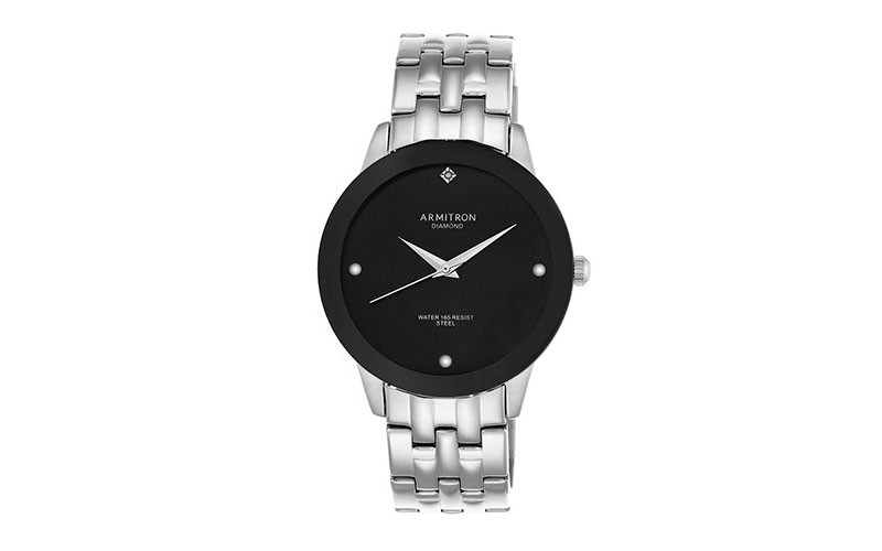 Mens Armitron Diamond Accent Watch