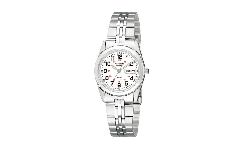 Womens Citizen Quartz Silver Watch