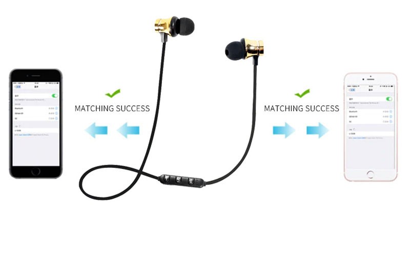 XT-11 Magnetic Bluetooth Earphone V4.2 Stereo Sports Waterproof Earbuds Wireless