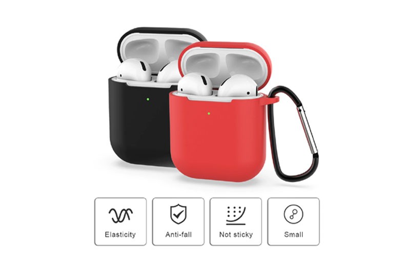 Silicone Cases for Airpods 2nd Luxury Protective Earphone Cover Case for Apple a
