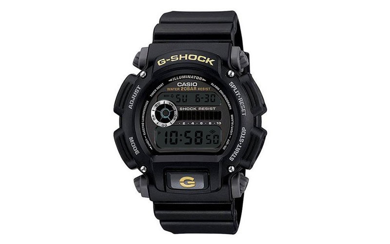 Casio Mens G-Shock Classic Core - Positive Digital Display - Rubber Strap