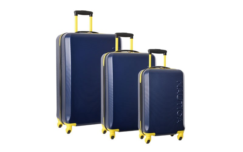 Nautica Marina 3 Piece Hardside Spinner Luggage Set