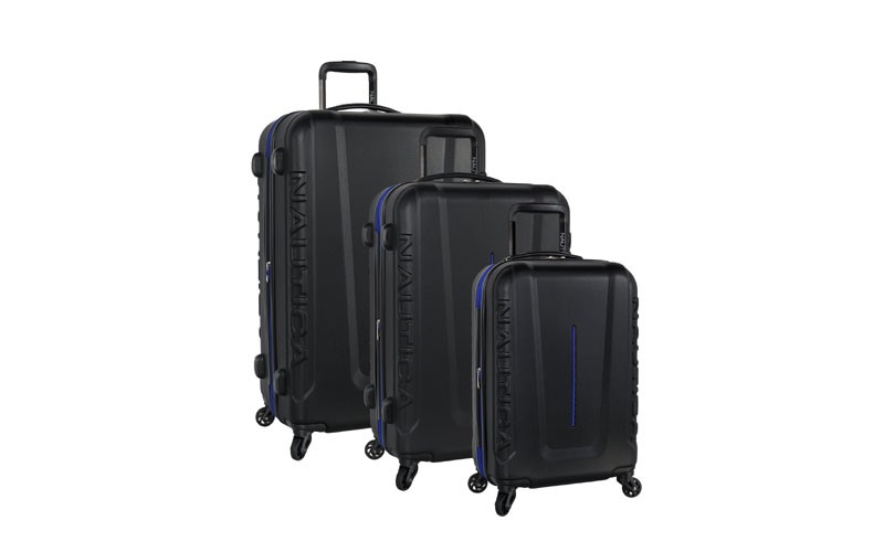 Nautica Vernon Bay 3 Piece Expandable Spinner Luggage Set