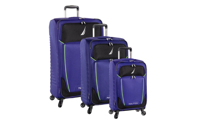 Nautica Dockyard 3 Piece Expandable Spinner Luggage Set