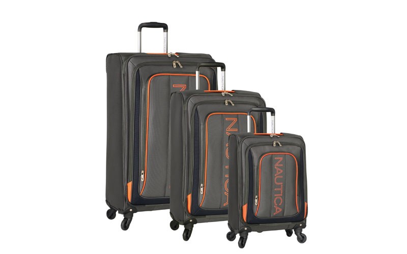 Nautica Dispatch Ridge 3 Piece Expandable Spinner Luggage Set