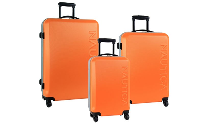 Nautica Ahoy 3 Piece Hardside Spinner Luggage Set