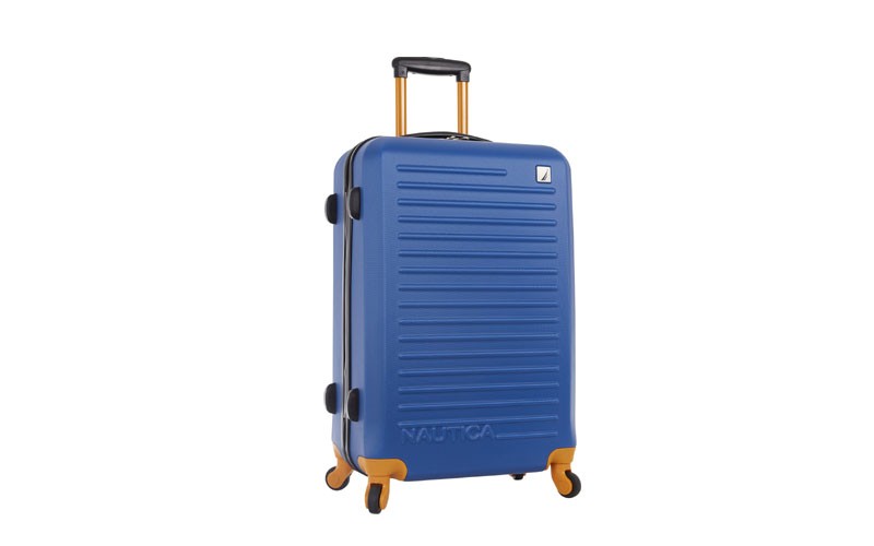 Nautica Tide Beach Carry On 21 Inch Hardside Spinner Suitcase