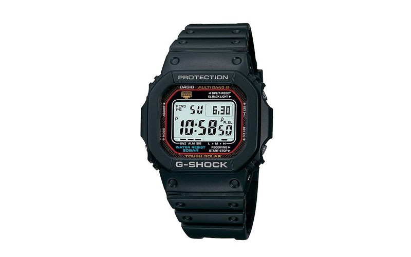 Casio Mens G-Shock Multi-Band Solar Atomic - World Time - 200 Meters