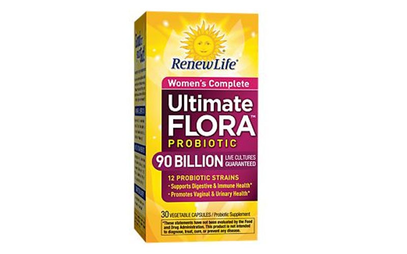 Ultimate Flora Women's Complete Probiotic 90 Billion CFUs (30 Vegetable Capsul