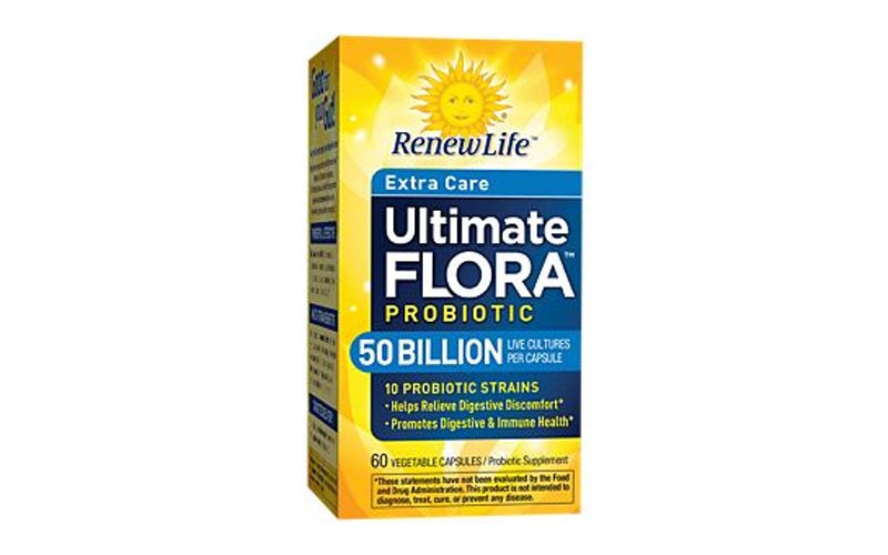 Ultimate Flora Extra Care Probiotic - 50 Billion CFUs (60 Vegetable Capsules)