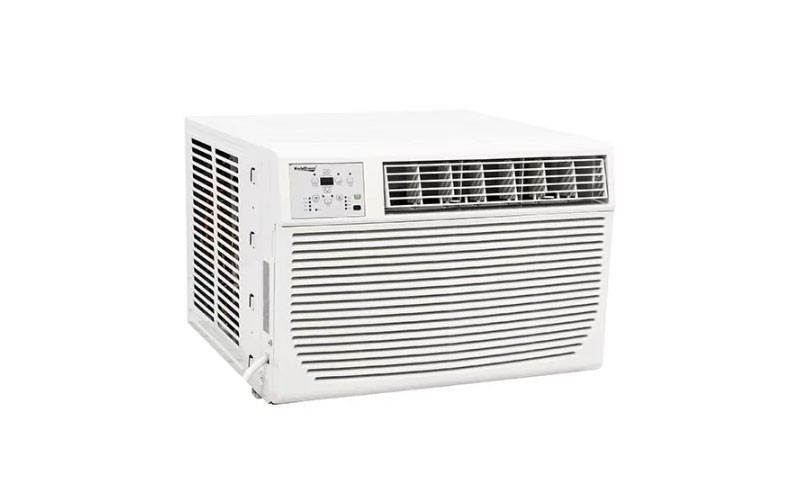 8,000 BTU Window Air Conditioner with Supplemental Heat