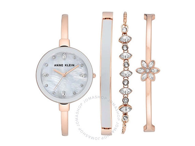Crystal Ladies Watch Set