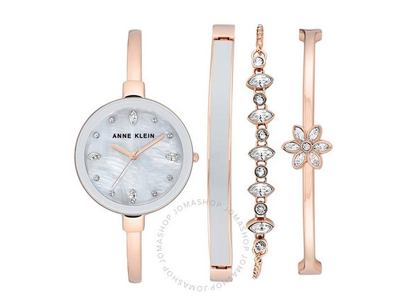 Crystal Ladies Watch Set